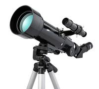 QWAXTRIW Telescope 233X Enlarge Professional Astronomical Telescope 70Mm Large Objective Space Binoculars Astronomy Moon Mars Jupiter Black Telescope