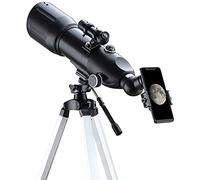 QWAXTRIW Telescope Convenient, Telescope 80mm Astronomical Refractor Telescope with Adjustable Tripod && Finder Scope Portable Travel Telescope for Adults Telescope