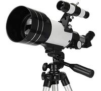 QWAXTRIW Telescope Convenient, Telescope Telescope Telescopes for Adult 70mm Aperture 300mm Astronomical Refractor Telescope Prism Lens with Phone Mount and Tripod Telescope