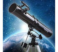 QWAXTRIW Telescope Focal Length 900Mm, Refractor Telescope with Tripod & Finder Scope, Portable Telescope for Kids & Astronomy Beginners, Prism Waterproof Fog Proof Men Gifts Telescope