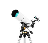 QWAXTRIW Telescope Telescopes for Astronomy, 80mm Refractor Low Light Waterproof HD Telescope, Travel Telescope with Carry Bag - Ideal Telescope for Beginners Telescope