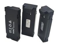 QWCOZSY For 3PCS B6 RC Drone Foldable brushless Motor Quadcopter 3.7V 2000mAh Lithium Battery