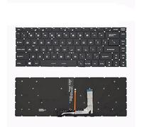 QWCOZSY Laptop Keyboard For MSI GS65VR PS42 GF63 8RC/D MS-16R1/W1/2-16Q1/2/3/4 With backlit(White Letter)