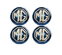 QWCPHGWZ 4Pcs Car Hub Centre Caps for MG ZT,Water Proof Anti-rust Wheel Center Hub Cap Car Styling Rims Cover,56mm-Blue