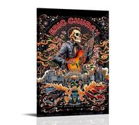 QWCWZPPZ Eric Church Singer Music Album Cover Canvas Poster Wall Art Decorative Painting Bedroom Painting Posters12x18inch(30x45cm) Frame-style