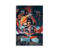 QWCWZPPZ George Harrison Singer Music Album Cover Canvas Poster Wall Art Decorative Painting Bedroom Painting Posters12x18inch(30x45cm) Unframe-style