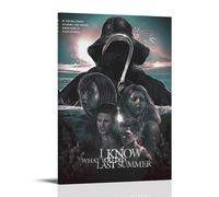 QWCWZPPZ I Know What You Did Last Summer Classic Movies And TV Series Canvas Poster Wall Art Decorative Painting Bedroom Painting Posters20x30inch(50x75cm) Frame-style