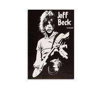 QWCWZPPZ Jeff Beck Singer Music Album Cover Canvas Poster Wall Art Decorative Painting Bedroom Painting Posters08x12inch(20x30cm) Unframe-style