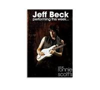 QWCWZPPZ Jeff Beck Singer Music Album Cover Canvas Poster Wall Art Decorative Painting Bedroom Painting Posters08x12inch(20x30cm) Unframe-style