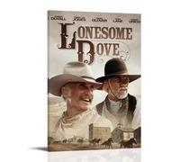 QWCWZPPZ Lonesome Dove Classic Movies And TV Series Canvas Poster Wall Art Decorative Painting Bedroom Painting Posters24x36inch(60x90cm) Frame-style