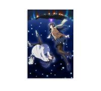 QWCWZPPZ Mai SakurajimaClassic Popular Anime Series Canvas Poster Wall Art Decorative Painting Bedroom Painting Posters20x30inch(50x75cm) Unframe-style