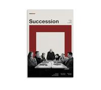 QWCWZPPZ Succession Classic Movies And TV Series Canvas Poster Wall Art Decorative Painting Bedroom Painting Posters16x24inch(40x60cm) Unframe-style