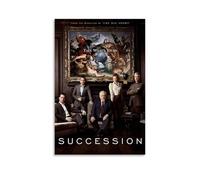 QWCWZPPZ Succession Classic Movies And TV Series Canvas Poster Wall Art Decorative Painting Bedroom Painting Posters08x12inch(20x30cm) Unframe-style