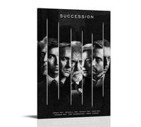 QWCWZPPZ Succession Classic Movies And TV Series Canvas Poster Wall Art Decorative Painting Bedroom Painting Posters16x24inch(40x60cm) Frame-style