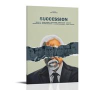 QWCWZPPZ Succession Classic Movies And TV Series Canvas Poster Wall Art Decorative Painting Bedroom Painting Posters20x30inch(50x75cm) Frame-style
