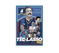 QWCWZPPZ Ted Lasso Classic Movies And TV Series Canvas Poster Wall Art Decorative Painting Bedroom Painting Posters08x12inch(20x30cm) Unframe-style