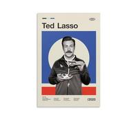 QWCWZPPZ Ted Lasso Classic Movies And TV Series Canvas Poster Wall Art Decorative Painting Bedroom Painting Posters12x18inch(30x45cm) Unframe-style