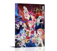 QWCWZPPZ Teppen!!!! Laughing 'til You CryClassic Popular Anime Series Canvas Poster Wall Art Decorative Painting Bedroom Painting Posters12x18inch(30x45cm) Frame-style