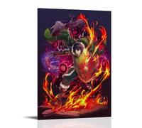QWCWZPPZ The Rising of The Shield HeroClassic Popular Anime Series Canvas Poster Wall Art Decorative Painting Bedroom Painting Posters08x12inch(20x30cm) Frame-style