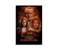 QWCWZPPZ The Silence of The Lambs Classic Movies And TV Series Canvas Poster Wall Art Decorative Painting Bedroom Painting Posters12x18inch(30x45cm) Unframe-style