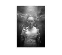 QWCWZPPZ The Silence of The Lambs Classic Movies And TV Series Canvas Poster Wall Art Decorative Painting Bedroom Painting Posters08x12inch(20x30cm) Unframe-style