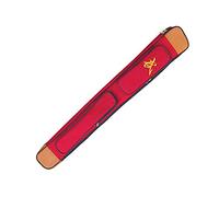 QWdfgS Martial Arts Sword Bag, Taichi Sword Carrying Bag - Chinese Kung Fu Double Layer Case Martial Arts Weapons Shoulder,Red,109cm(Red)