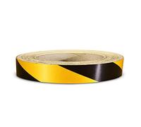 QWdfgS Reflective tape Hazard Warning Tape PVC Self-Adhesive Tape Reflective Tape Barricade Tape(Width 2 cm)