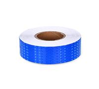 QWdfgS Reflective tape Reflective Tape Marking Warning Tape Self-Adhesive Reflective Decorative Sticker(Blu)