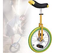 QWdfgS unicycle, 20/18/16 Inch Unicycle, Men's, Adult Bikes Height Adjustable Mountain for Adults Skidproof Butyl Tire Balance Cycling Exercise(20inch)