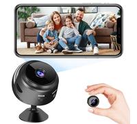 Qwdqwd Hidden Camera Full HD 1080p Wireless Mini Camera Security Camera lndoor Nanny Cam with Night Vision App Control Hidden Cameras for Home Security
