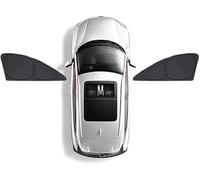 QWEDFSD Car Window Sunshades For BMW X5 E70 2007-2013,Sun Protection Full Blackout Panel Front Rear Side Window Privacy Shades Interior Car Window Sunshade,A/Front-2pcs