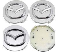 QWEERASS 4pcs Car Hub Caps,for Mazda CX3 54mm Auto Wheel Center Cover Waterproof Wear Resistance Caps Rim Protector Accessories