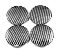 QWEERASS 4Pcs Car Hub Centre Caps, for VW Passat CC Arteon ID.4 ID.5 Bora Jetta Golf CrossGolf Wheel Hub Covers Replacement Stable Car Wheel Center Hub Caps DustProof AntiRust,A-50mm