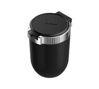 QWEERASS Car Ashtray, for Seat Ibiza IV Hatchback 2012-2017 / Ibiza V Hatchback 2017-2024 Portable Car Ashtray Car Cigarettes Ashtrays with Lid Self-Extinguishing Ashtray Easy Clean Up,A