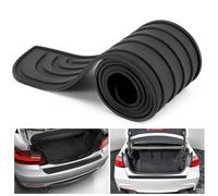 QWEERASS Car Boot Sill Protector, for VW ID.7 Tourer 2024 Car Rear Bumper Protector Anti-Scratch Decorative Strips Styling Accessories,90 * 7cm