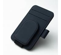 QWEERASS Car Sunglass Holder, for Seat Ateca/Ibiza V/Ibiza IV Leon MK4 Cupra Formentor Sunglasses Holder Eyeglass Hanger Clip for Car Sun Visor Magnetic Ticket Card Clip,A