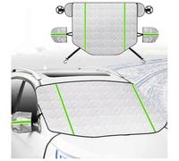 QWEERASS Car Windshield Cover, for Audi Q7 New Energy 2017-2024 Ice Protection Foils Frost Ice Snow Protector Car Windscreen Cover All Weather
