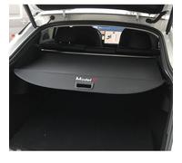 QWEERASS Rear Trunk Parcel Shelf, for Tesla Model Y 2020-2024 Car Trunk Cargo Cover Retractable Security Shield Shade Privacy Curtain