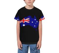 QWEFVB Canada Flag Youth Short Sleeve T-Shirt Tee for Teens Shirts Boys Girls