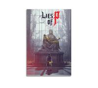 QWEIVDCP Game P's Lies Poster5 Poster Decorative Painting Canvas Wall Posters And Art Picture Print Modern Family Bedroom Decor Posters 12x18inch(30x45cm)