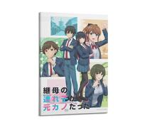 QWEJNVCZ Anime Stepmother's Burden Is My Ex-girlfriend Poster1 Poster Decorative Painting Canvas Wall Posters And Art Picture Print Modern Family Bedroom Decor Posters 20x30inch(50x75cm)