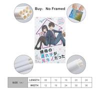 QWEJNVCZ Anime Stepmother's Burden Is My Ex-girlfriend Poster2 Poster Decorative Painting Canvas Wall Posters And Art Picture Print Modern Family Bedroom Decor Posters 20x30inch(50x75cm)