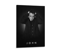 QWEJNVCZ John Cusack Actor Poster Poster Decorative Painting Canvas Wall Posters And Art Picture Print Modern Family Bedroom Decor Posters 12x18inch(30x45cm)