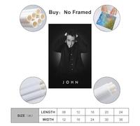 QWEJNVCZ John Cusack Actor Poster Poster Decorative Painting Canvas Wall Posters And Art Picture Print Modern Family Bedroom Decor Posters 08x12inch(20x30cm)