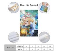 QWEJNVCZ Josie's Tiger And The Fish Anime Movie Poster Poster Decorative Painting Canvas Wall Posters And Art Picture Print Modern Family Bedroom Decor Posters 24x36inch(60x90cm)