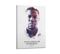 QWEJNVCZ Kevin Hart Actor Poster Poster Decorative Painting Canvas Wall Posters And Art Picture Print Modern Family Bedroom Decor Posters 16x24inch(40x60cm)