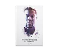 QWEJNVCZ Kevin Hart Actor Poster Poster Decorative Painting Canvas Wall Posters And Art Picture Print Modern Family Bedroom Decor Posters 24x36inch(60x90cm)