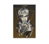 QWEJNVCZ Lil Pip Rapper Poster2 Poster Decorative Painting Canvas Wall Posters And Art Picture Print Modern Family Bedroom Decor Posters 20x30inch(50x75cm)