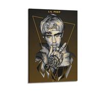 QWEJNVCZ Lil Pip Rapper Poster2 Poster Decorative Painting Canvas Wall Posters And Art Picture Print Modern Family Bedroom Decor Posters 16x24inch(40x60cm)