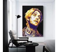 QWEJNVCZ Lil Pip Rapper Poster3 Poster Decorative Painting Canvas Wall Posters And Art Picture Print Modern Family Bedroom Decor Posters 24x36inch(60x90cm)